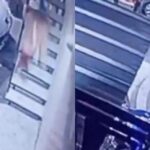 impactante-video:-el-momento-en-que-un-hombre-empujo-por-las-escaleras-a-su-pareja-embarazada-en-san-juan
