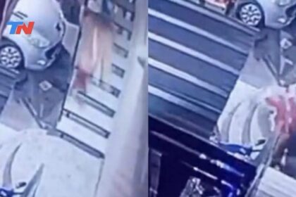 impactante-video:-el-momento-en-que-un-hombre-empujo-por-las-escaleras-a-su-pareja-embarazada-en-san-juan