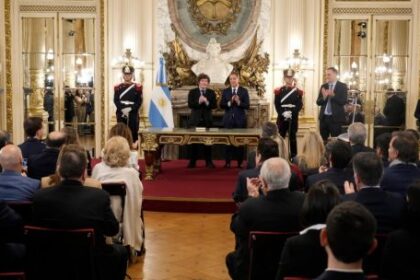santilli-sworn-in-as-cabinet-chief-as-milei-reshuffles-pack