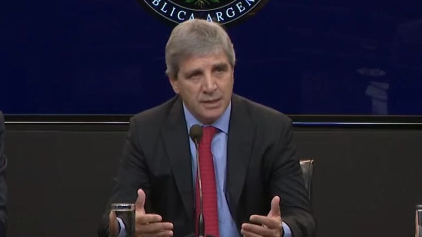 luis-caputo-insistio-en-que-volver-a-colocar-deuda-en-el-mercado-global-“es-una-opcion,-no-es-un-objetivo”