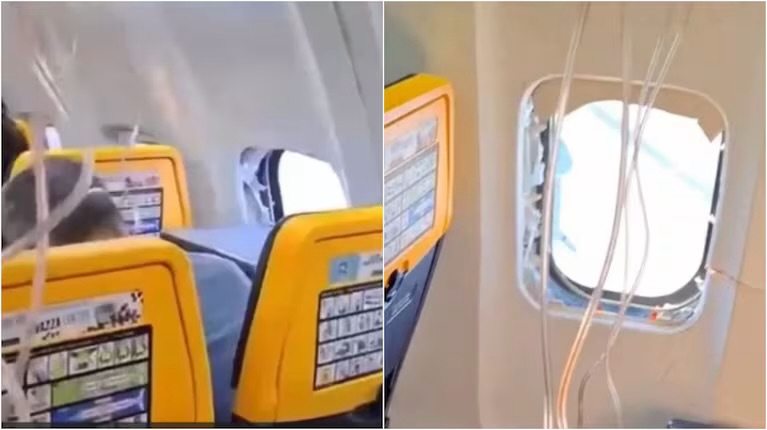 video:-se-rompio-la-ventanilla-de-un-avion-en-pleno-vuelo