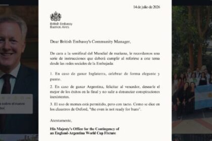 la-embajada-britanica-calma-en-broma-las-tensiones-entre-argentina-e-inglaterra