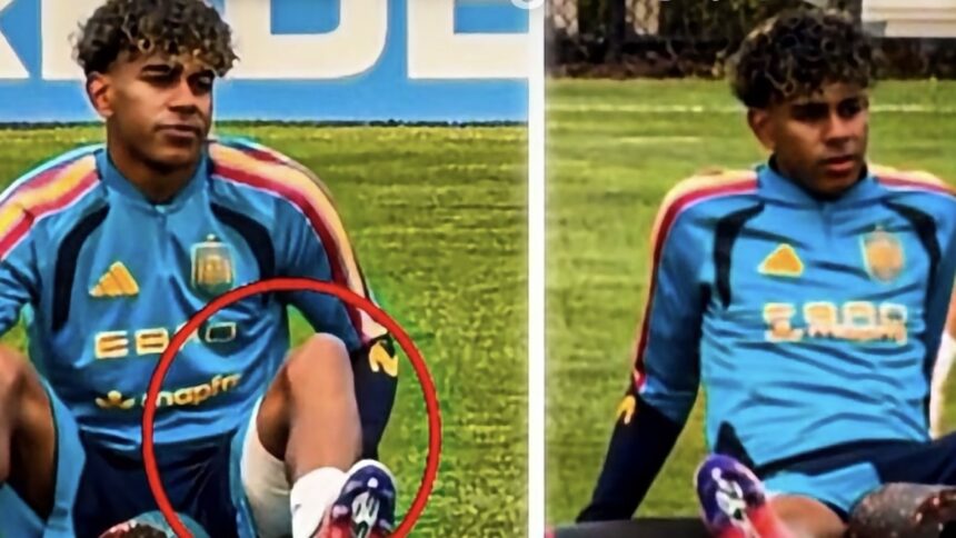 ¿que-le-paso-a-lamine-yamal?:-el-astro-espanol-no-pudo-entrenar-con-el-resto-del-equipo