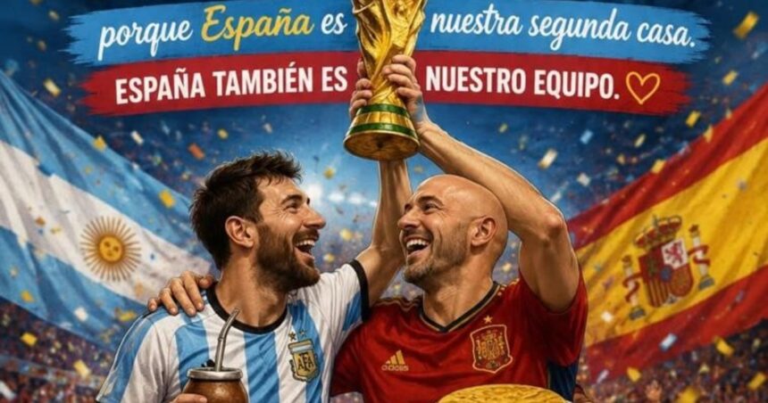 final-del-mundial:-fuerte-operativo-de-contingencia-de-la-embajada-argentina-en-madrid-y-mensaje-antigrieta-del-embajador