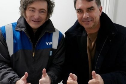 milei-viaja-a-san-pablo-para-respaldar-la-candidatura-presidencial-de-flavio-bolsonaro