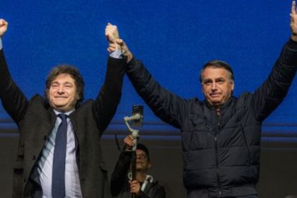 milei-tests-his-right-wing-magic-on-flavio-bolsonaro’s-shaky-campaign-in-brazil