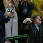 milei,-durisimo-con-lula-en-el-acto-de-campana-de-flavio-bolsonaro:-“basta-de-basura-socialista-y-zurdos-ladrones”