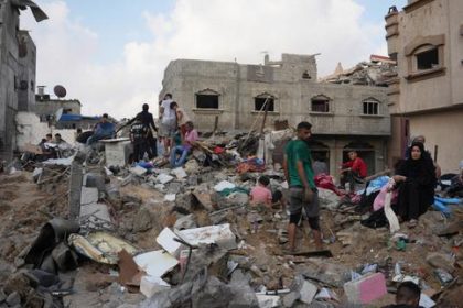 en-gaza-devastada,-las-zonas-piloto,-un-simulacro-de-reconstruccion-que-no-convencia-a-los-habitantes