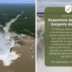 tras-el-cierre-preventivo-desde-la-semana-pasada-por-la-crecida,-reabren-desde-este-lunes-el-circuito-garganta-del-diablo-de-las-cataratas-del-iguazu