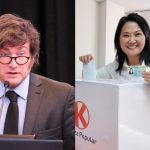 milei-attends-keiko-fujimori’s-inauguration-in-peru,-holds-bilateral-meeting