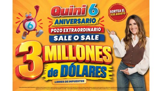 record-en-el-quini-6:-sortean-pozo-historico-de-3-millones-de-dolares