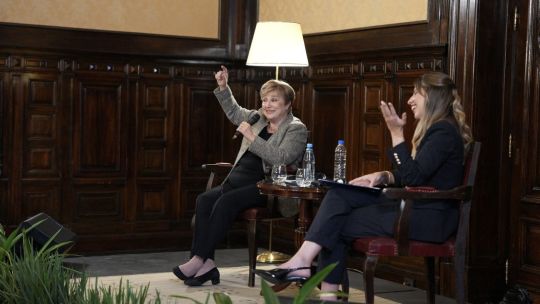 los-5-posteos-de-kristalina-georgieva:-que-senales-dejo-en-su-primera-jornada-en-buenos-aires