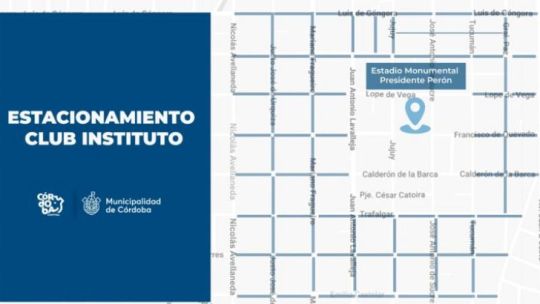 instituto-platense:-se-implementa-el-sistema-de-estacionamiento-medido-en-alta-cordoba