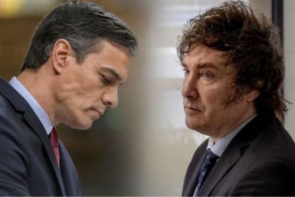 luego-de-llamar-“basura-socialista”-a-lula,-javier-milei-volvio-a-la-carga-contra-pedro-sanchez