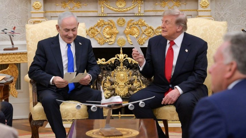 trump-y-netanyahu-liman-asperezas-en-su-primer-cara-a-cara-tras-la-guerra-en-iran,-mientras-se-reaviva-medio-oriente