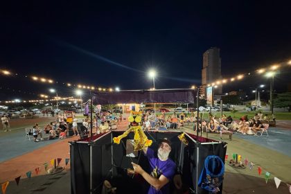 “sakados-del-tacho”,-el-espectaculo-de-teatro-de-titeres-regresa-a-la-costanera-de-posadas-con-una-propuesta-para-toda-la-familia