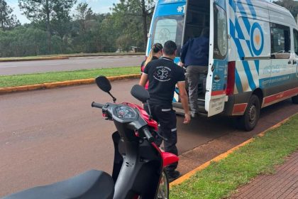 motociclista-resulto-lesionado-tras-una-colision-en-la-autovia-juan-pablo-ii-de-obera