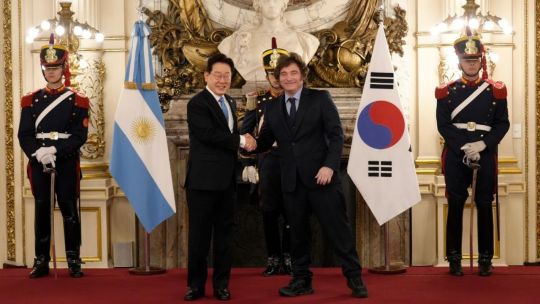 milei-recibio-al-presidente-de-corea-del-sur-y-busca-impulsar-un-acuerdo-de-libre-comercio-con-el-mercosur