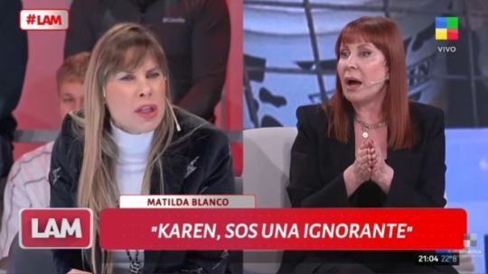 “boba,-bruta”:-la-diputada-libertaria-karen-reichardt-se-peleo-a-los-gritos-con-una-panelista-de-lam-y-abandono-el-programa