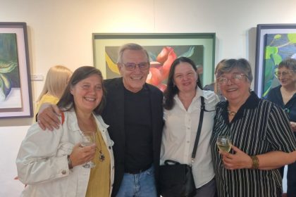 presentaron-la-muestra-“donde-nacen-las-miradas”,-una-exposicion-que-reune-las-obras-de-32-artistas-en-el-museo-lucas-braulio-areco-de-posadas
