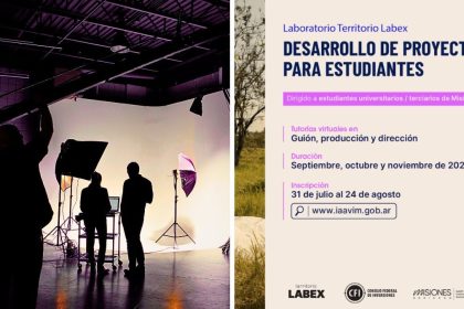 impulso-al-cine-misionero:-abren-inscripciones-para-el-nuevo-laboratorio-de-desarrollo-del-iaavim