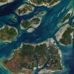 la-nasa-capto-la-impactante-dinamica-de-las-aguas-mareales-en-guinea-bissau