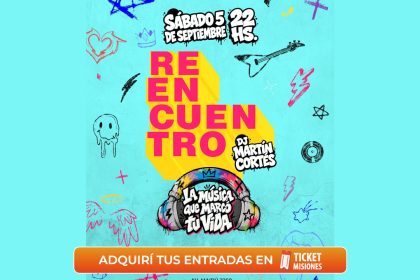 ticket-misiones-|-la-fiesta-«reencuentro»-llega-a-posadas-con-una-nueva-edicion-de-la-mano-del-dj-martin-cortes:-entradas-con-promo-disponible