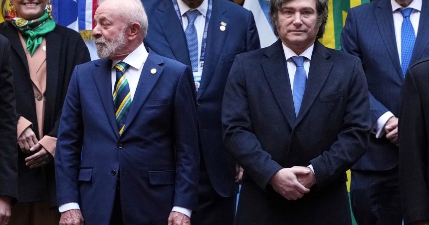en-medio-de-la-tension-con-lula,-milei-permitio-el-ingreso-al-pais-de-la-marina-de-brasil-para-realizar-ejercicios-militares-conjuntos