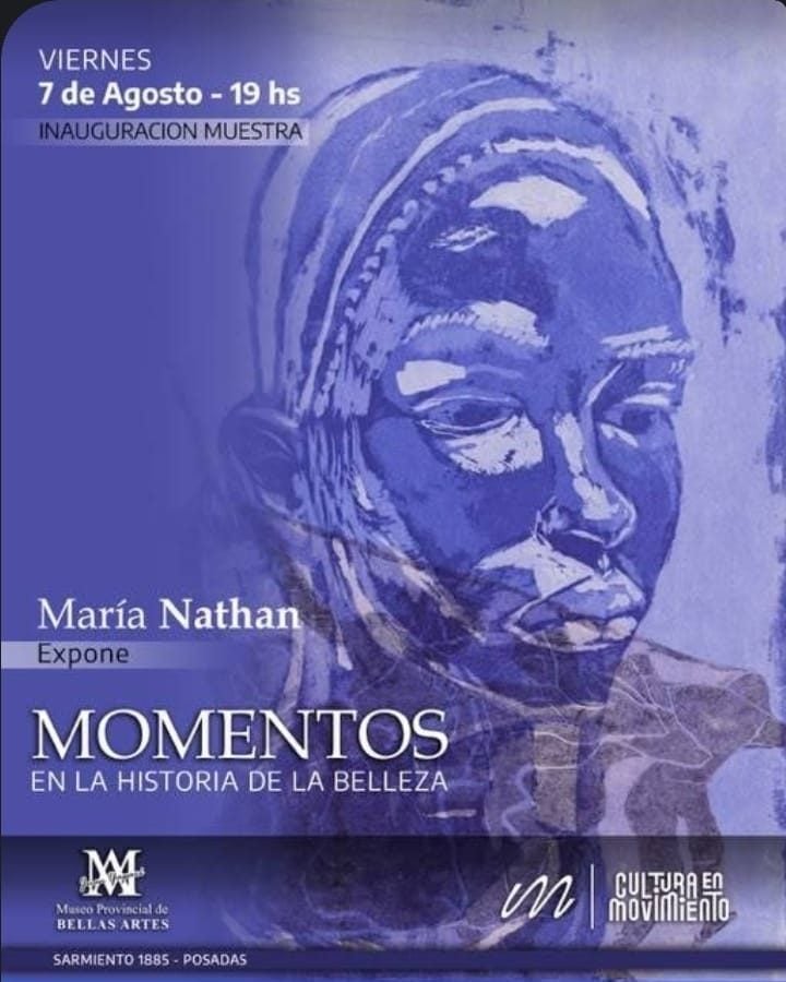 maria-nathan-vuelve-a-misiones-con-“momentos-en-la-historia-de-la-belleza”,-una-muestra-que-se-inaugura-en-el-museo-yapari