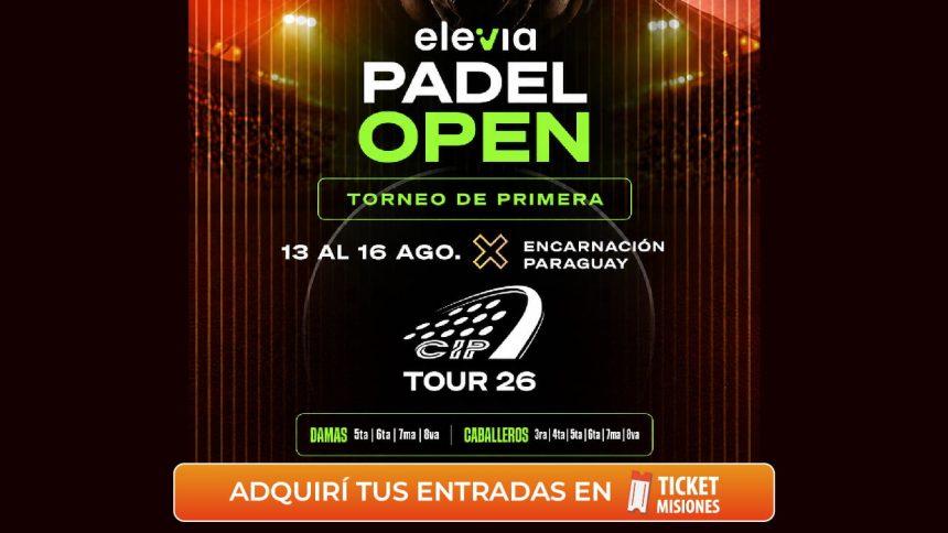 ticket-misiones-|-leo-augsburger;-el-mejor-paraguayo-del-ranking-mundial-y-santino-contreras,-son-las-estrellas-del-elevia-padel-open-en-encarnacion