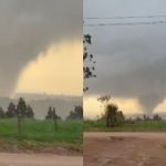 brasil:-un-tornado-y-fuertes-temporales-causaron-graves-destrozos-en-diferentes-regiones-de-parana