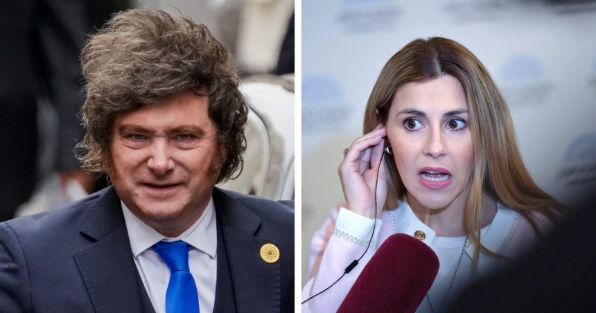 “mentirosa-serial”;-“chorro-y-mitomano”:-insultos-y-reclamos-entre-milei-y-pagano-por-una-denuncia-penal-contra-caputo