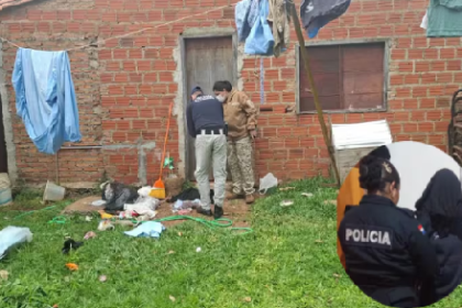conmocion-en-paraguay:-hallaron-un-feto-en-el-patio-de-una-vivienda-y-detuvieron-a-la-presunta-madre