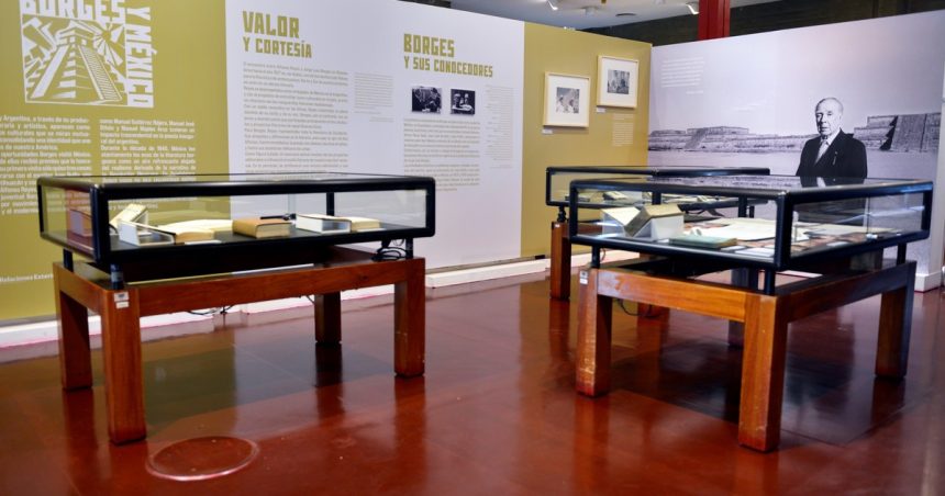 borges-y-mexico:-una-exposicion-revela-el-vinculo-entre-el-escritor-y-el-pais-azteca
