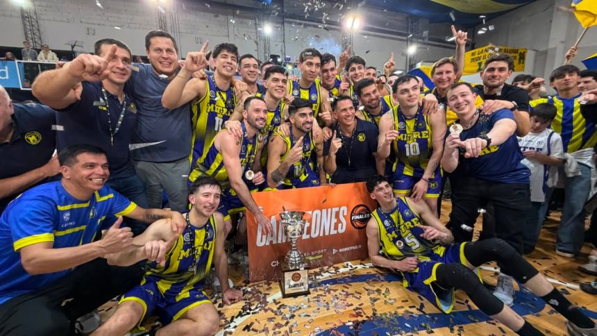 mitre-hizo-historia:-vencio-80-73-a-river-y-es-campeon-de-la-liga-federal-de-basquet