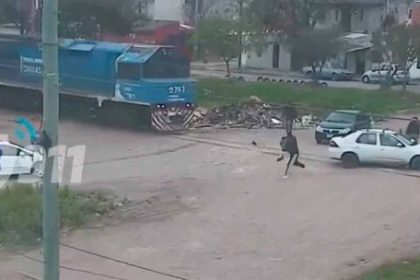 un-tren-embistio-a-un-auto-con-seis-personas-en-cordoba:-una-mujer-quedo-atrapada,-pero-salio-ilesa