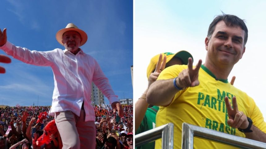 lula-da-silva-y-flavio-bolsonaro-iniciaron-sus-campanas-proselitistas-en-brasil-con-fuertes-cruces-sobre-economia-y-seguridad