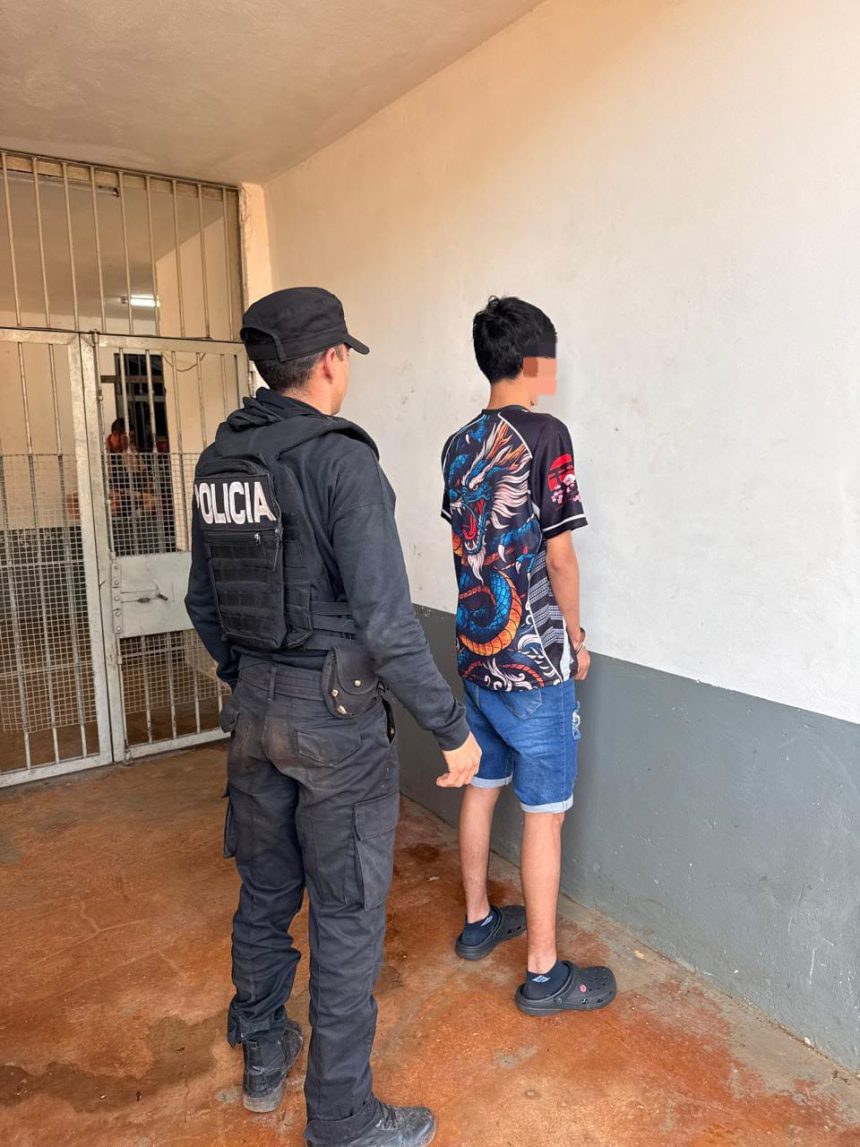 patota-ataco-a-un-adolescente-garuhape-mi-y-la-policia-allano-sus-domicilios:-un-joven-detenido-y-celulares-secuestrados