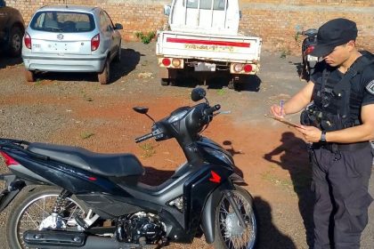 robo-una-moto-en-obera,-choco-durante-la-fuga-y-termino-detenido