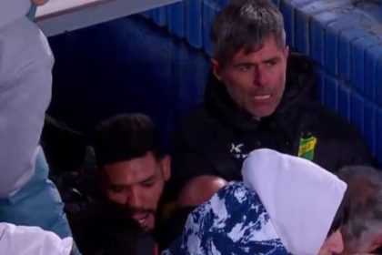 escandalo-en-liniers:-el-dt-de-defensa-y-su-ayudante-quisieron-agarrarse-a-trompadas-con-los-barros-schelotto