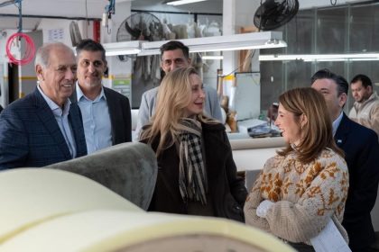 karina-milei-se-pone-al-frente-de-las-recorridas-por-la-ciudad-y-visito-una-fabrica-de-muebles-en-lugano