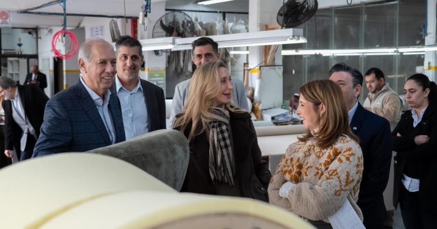 karina-milei-se-pone-al-frente-de-las-recorridas-por-la-ciudad-y-visito-una-fabrica-de-muebles-en-lugano