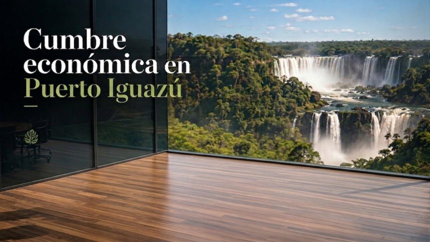 puerto-iguazu-sera-sede-de-una-cumbre-economica-que-reunira-a-caputo,-sturzenegger,-gobernadores-y-ceos