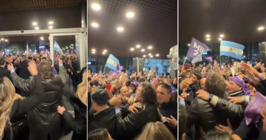 javier-milei-y-sus-medidas,-en-vivo:-el-pogo-del-presidente-con-los-militantes-libertarios-y-el-cantico-contra-nestor-kirchner