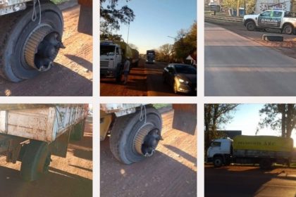 virasoro:-una-joven-quedo-internada-en-grave-estado-tras-ser-golpeada-por-la-rueda-de-un-camion-en-la-ruta-14
