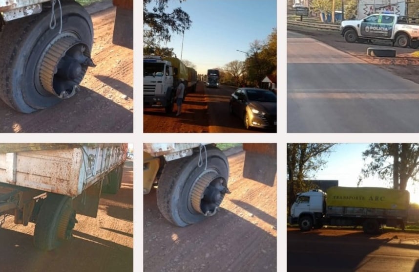 virasoro:-una-joven-quedo-internada-en-grave-estado-tras-ser-golpeada-por-la-rueda-de-un-camion-en-la-ruta-14