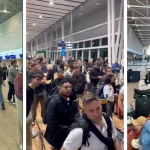 pesadilla-en-natal:-mas-de-400-pasajeros-de-un-vuelo-que-partio-de-buenos-aires-quedaron-varados-en-brasil-tras-un-aterrizaje-de-emergencia