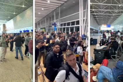 pesadilla-en-natal:-mas-de-400-pasajeros-de-un-vuelo-que-partio-de-buenos-aires-quedaron-varados-en-brasil-tras-un-aterrizaje-de-emergencia