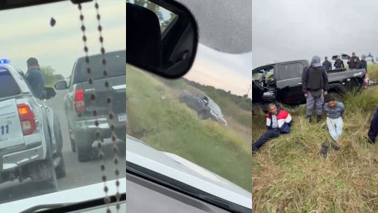 persecucion-de-pelicula-en-chaco:-secuestraron-dos-camionetas-robadas-y-hay-dos-profugos