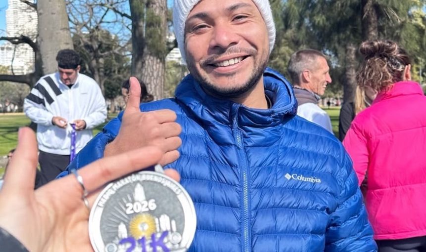 de-concepcion-de-la-sierra-a-buenos-aires:-sergio-romero-dejo-en-alto-el-nombre-de-misiones-en-su-primera-media-maraton